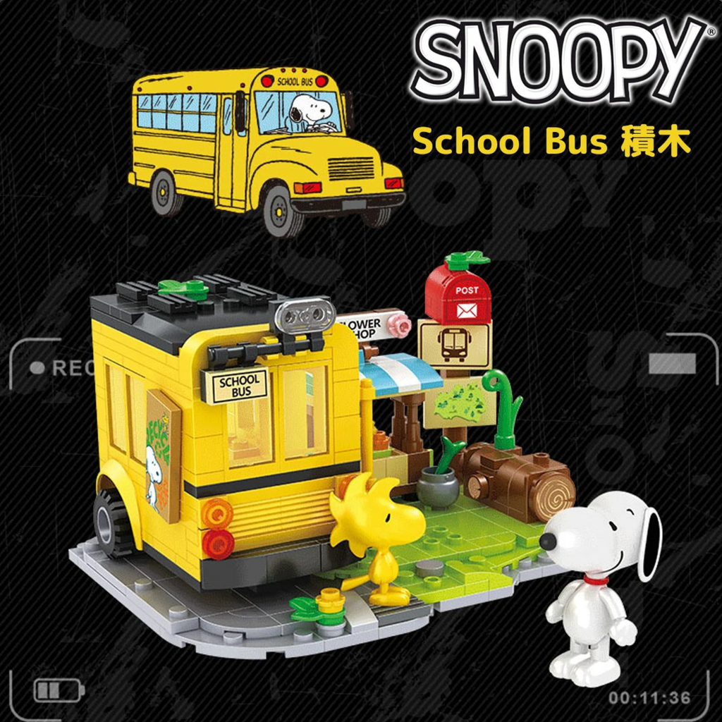 Peanuts Snoopy Mini Building Blocks Set - 1621 Pcs, Challenging Puzzle Gift