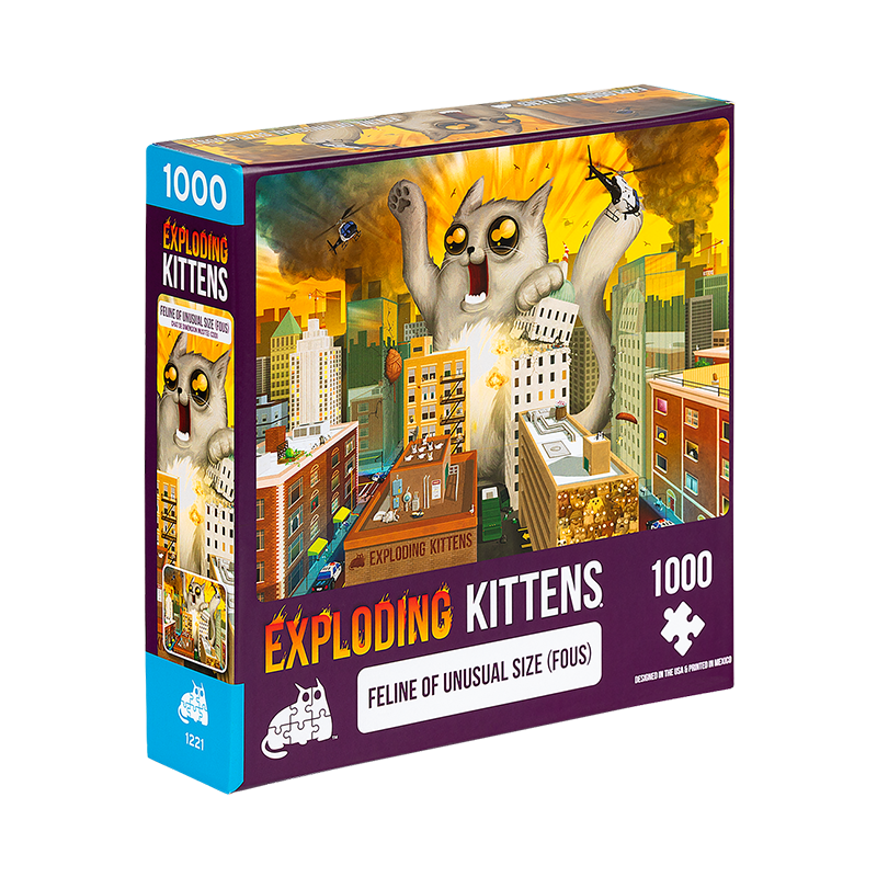 EXPLODING KITTENS - 1000 Piece Puzzle