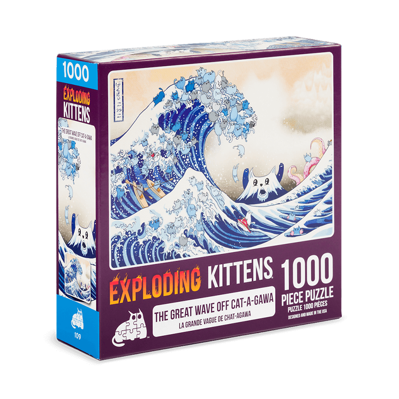 EXPLODING KITTENS - 1000 Piece Puzzle