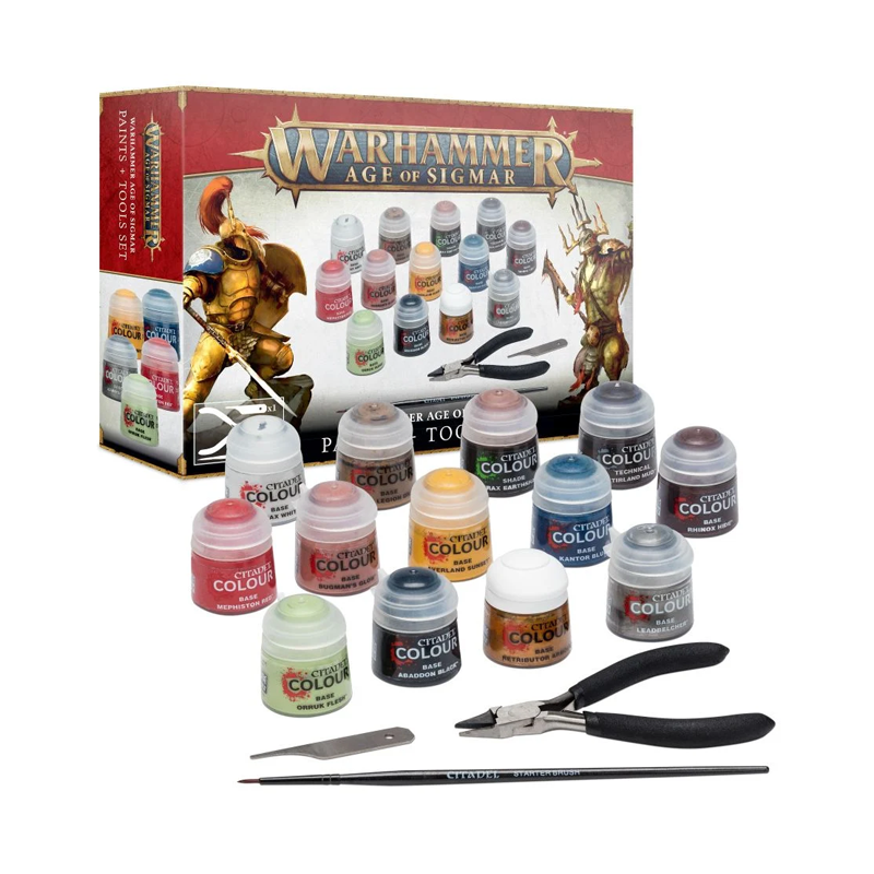 AGE OF SIGMAR PAINTS + TOOLS