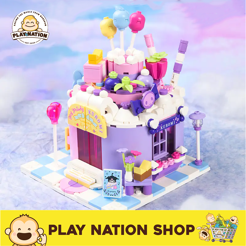 KEEPPLEY - Sanrio Mini Blocks Cake Melody & Kuromi (K20818)