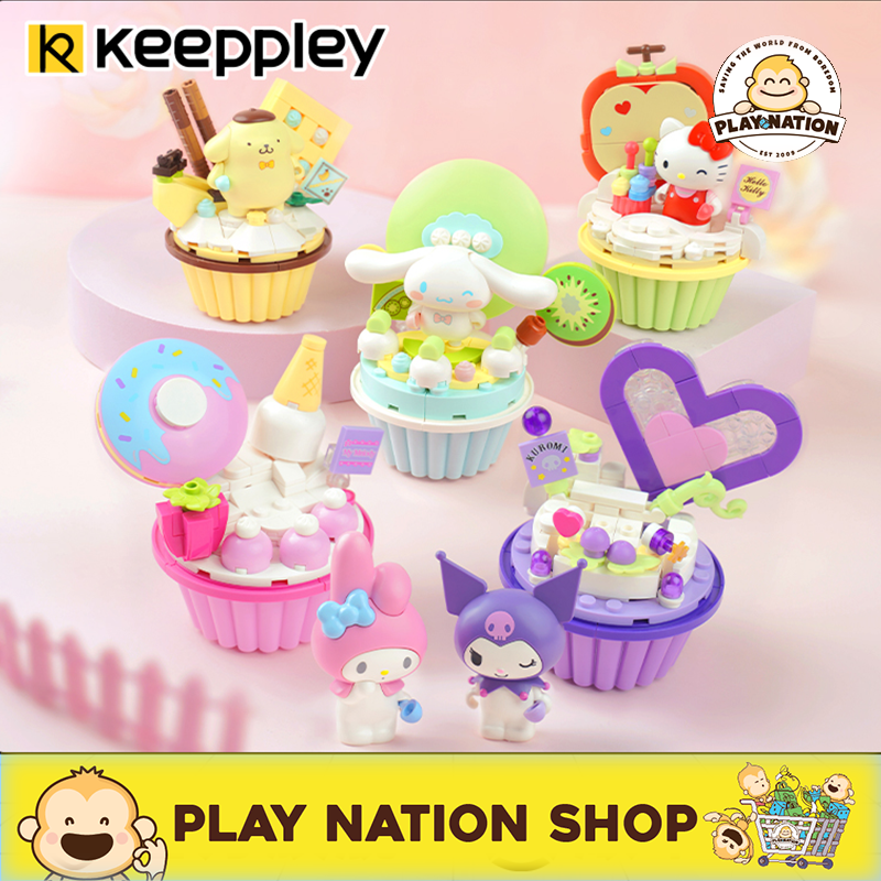 KEEPPLEY - Sanrio Mini Blocks Cupcake
